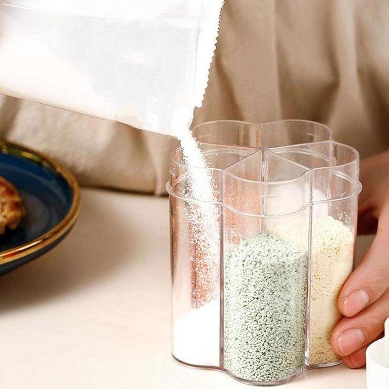 Contenedor de Especias 5 en 1 Tahonuss - 2 Piezas Portátil