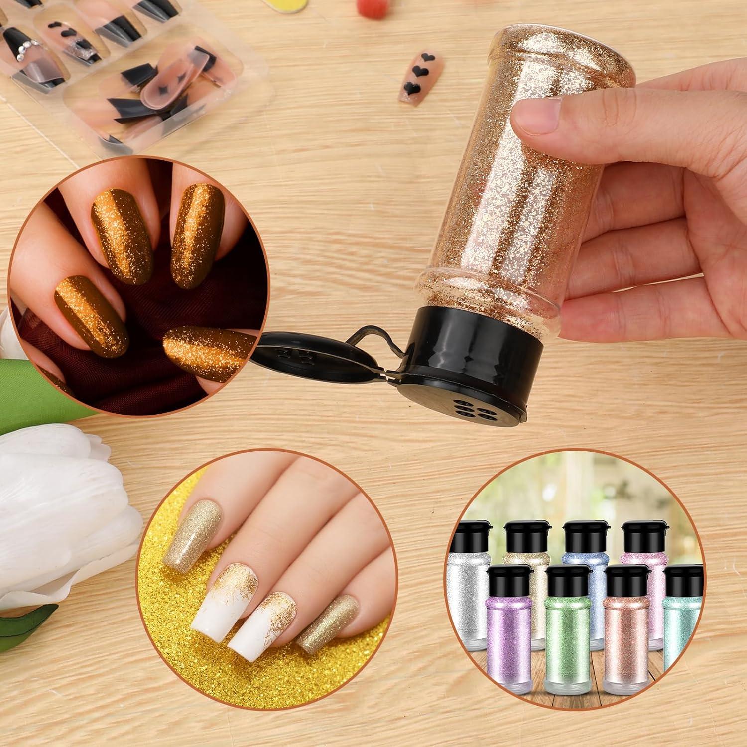 Paquete de 6 Tarros de Especias Plástico Transparente 90 ml