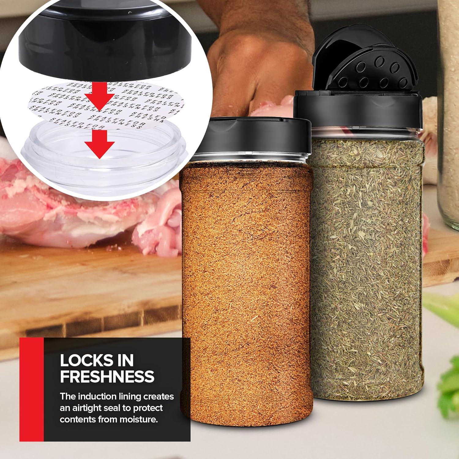 Paquete de 6 tarros de especias 473 ml Stock Your Home