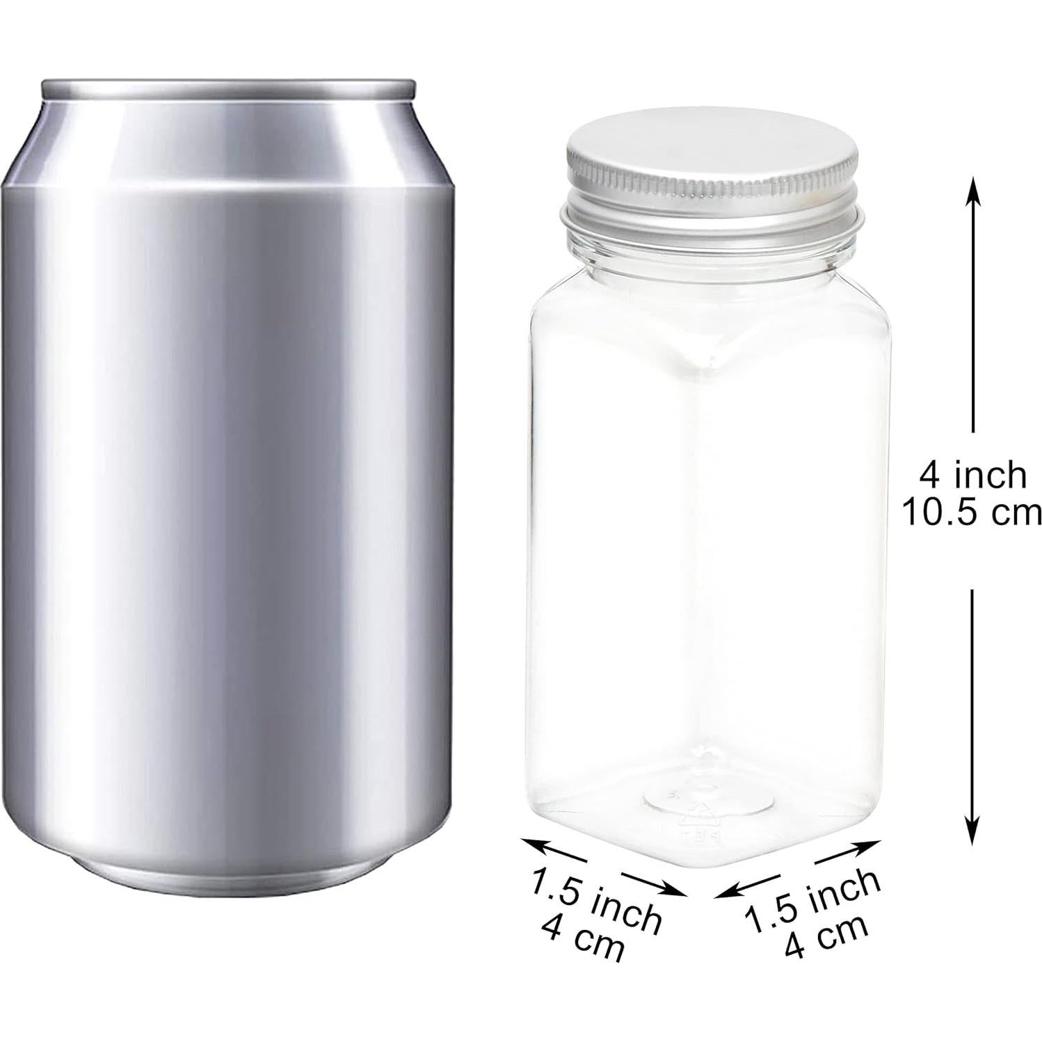 Tarros de Especias Youngever 12 Piezas 142ml Plástico Hermético