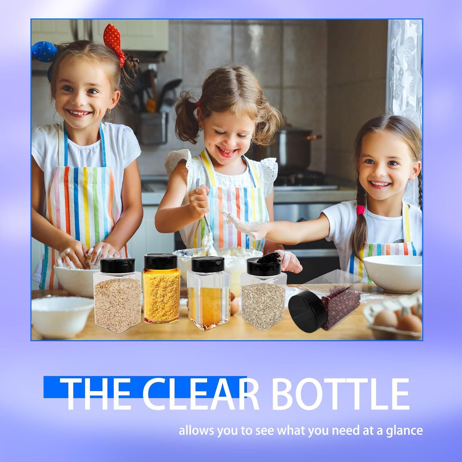 Paquete de 30 frascos de especias Medanera 250 ml claros