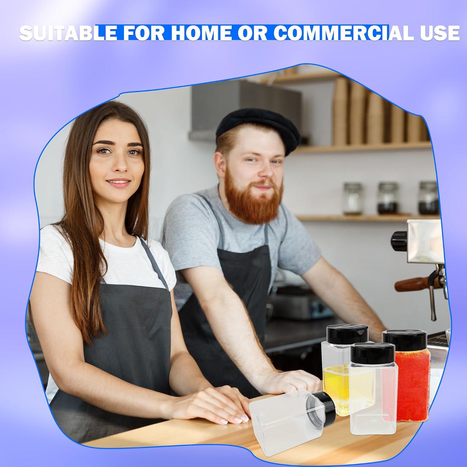 Paquete de 30 frascos de especias Medanera 250 ml claros