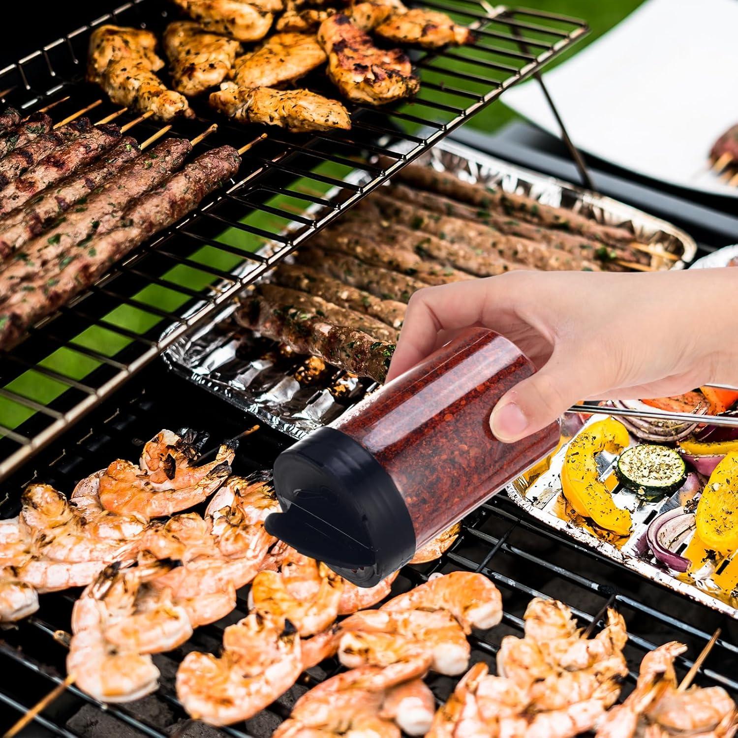 Paquete de 30 frascos de especias Yiyiring 250 ml con tapa abatible