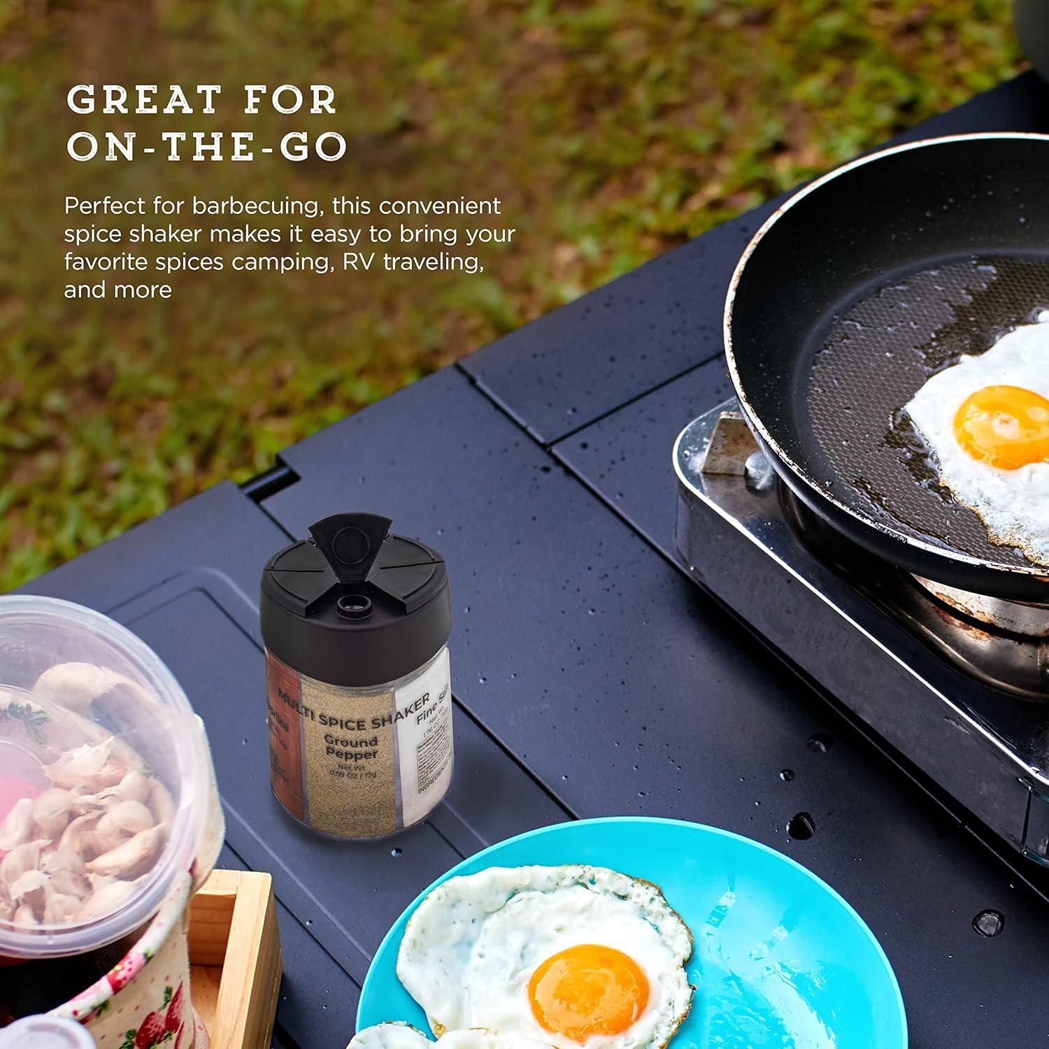 Contenedor Redondo de Especias Kamenstein 6 Compartimentos 10.2 cm