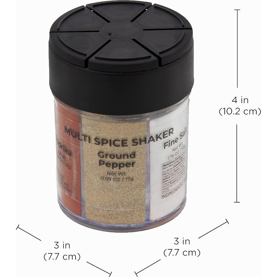 Contenedor Redondo de Especias Kamenstein 6 Compartimentos 10.2 cm