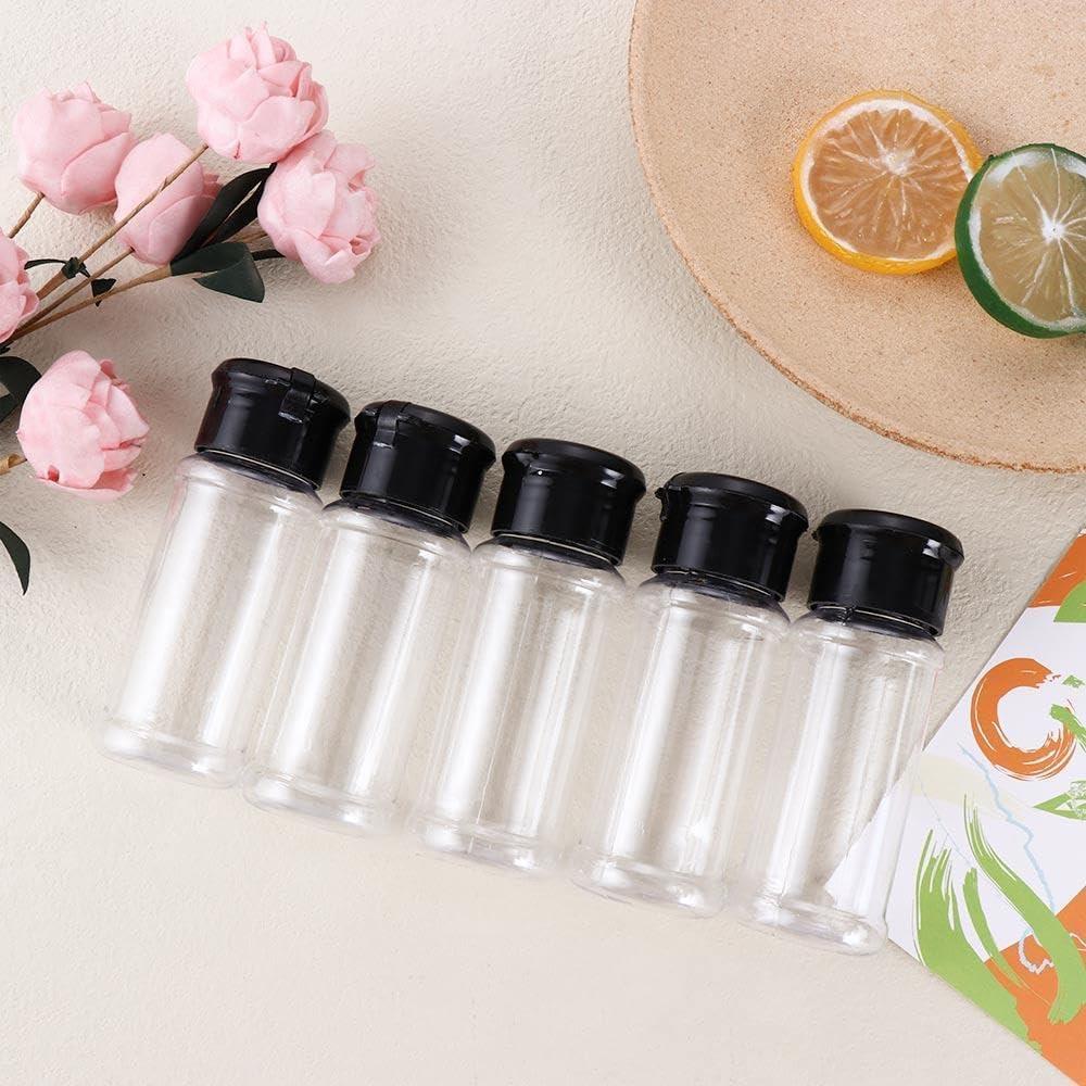 Kopida 5 Tarros de Plástico para Especias 100ml Sin BPA