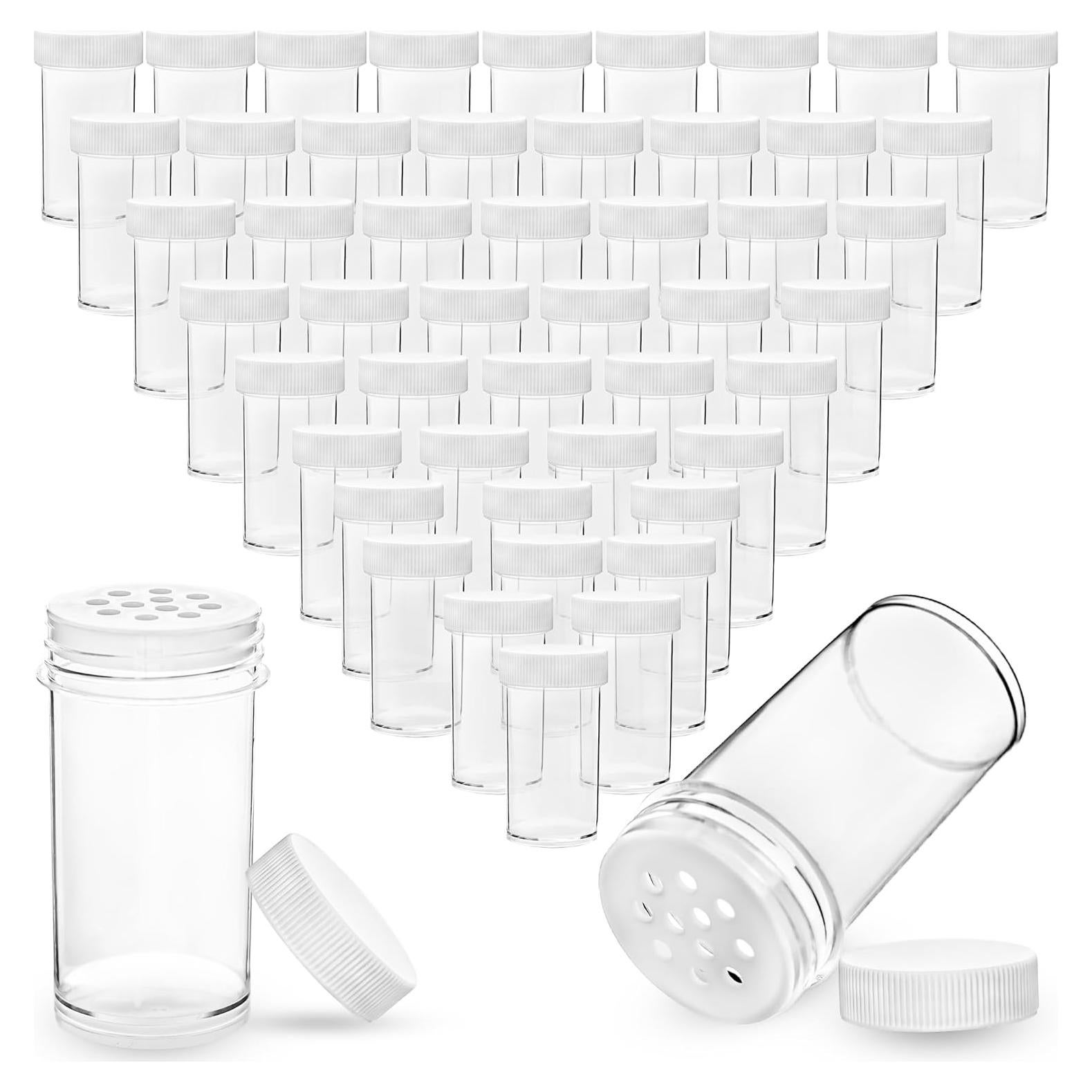 Paquete de 50 frascos de especias plásticos 30 ml Conagel