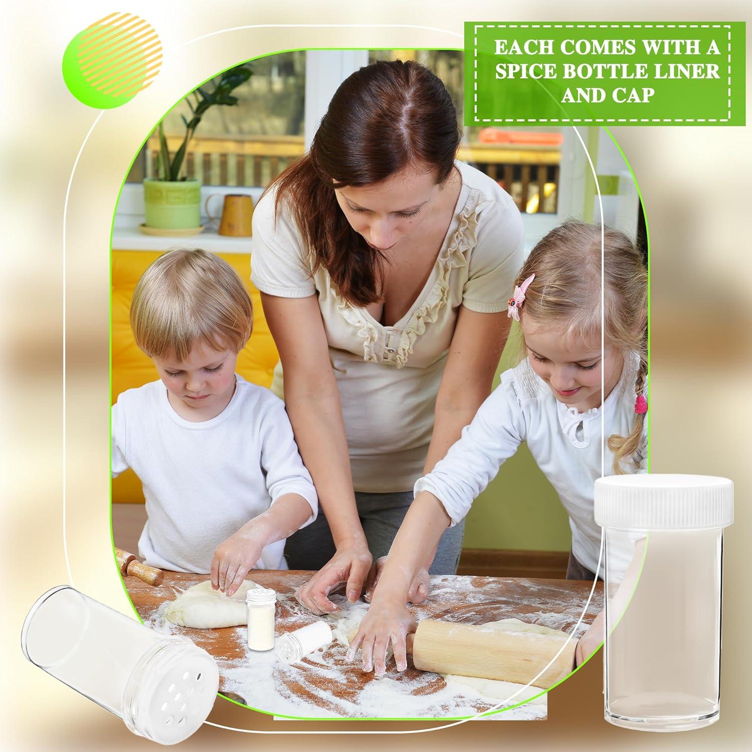 Paquete de 50 frascos de especias plásticos 30 ml Conagel