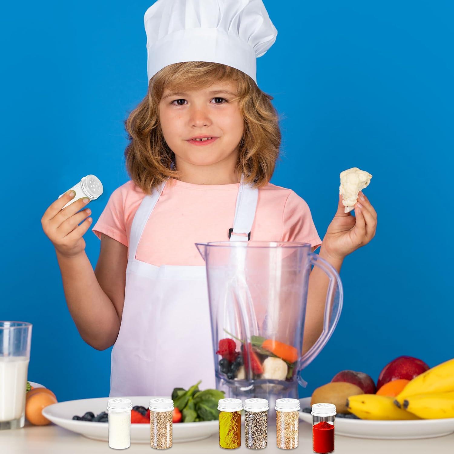 Paquete de 50 frascos de especias plásticos 30 ml Conagel