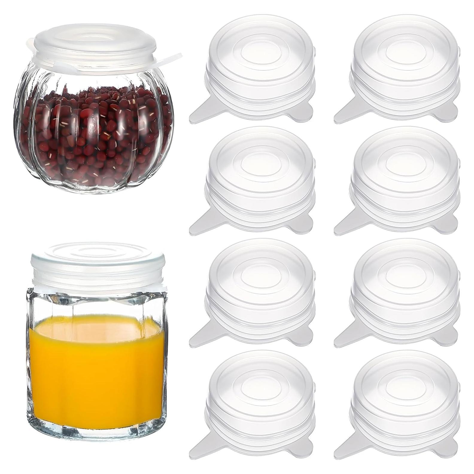 Tapa de Silicona Estirable Heclia 4.8 cm, Paquete de 8