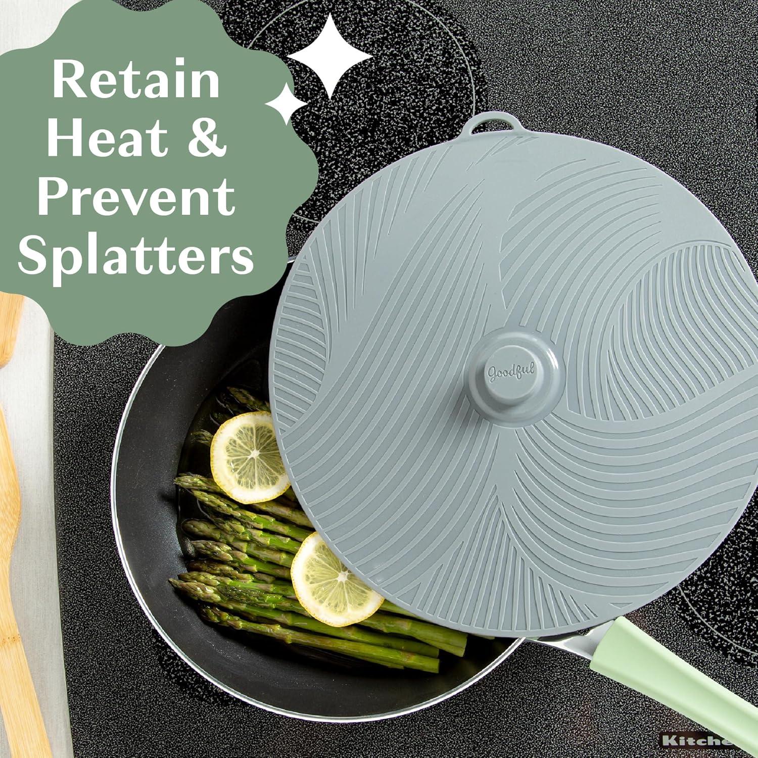 Tapa Universal de Silicona Goodful 3 Piezas Resistente al Calor