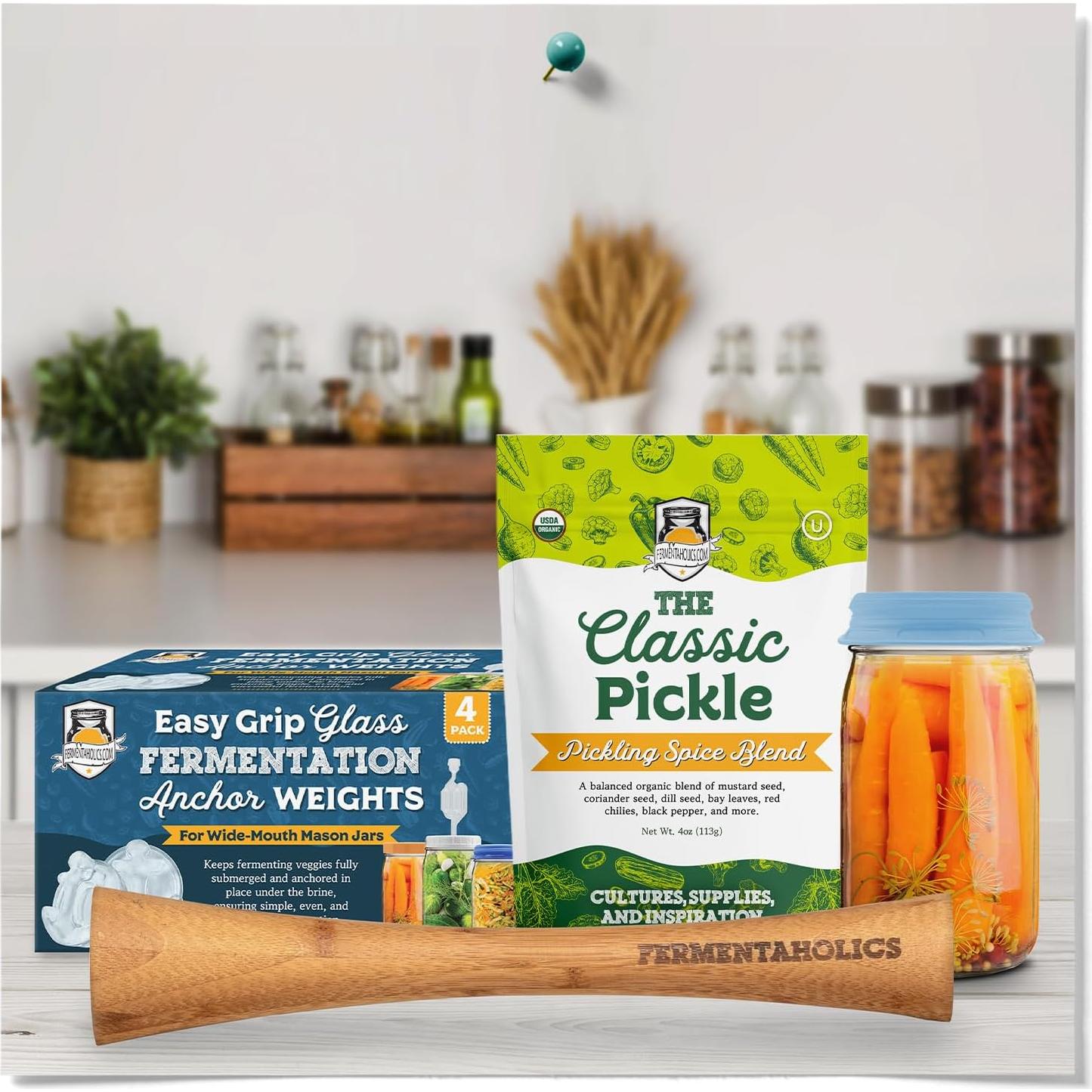 Tapas de Fermentación de Silicona Fermentaholics - 4 Piezas