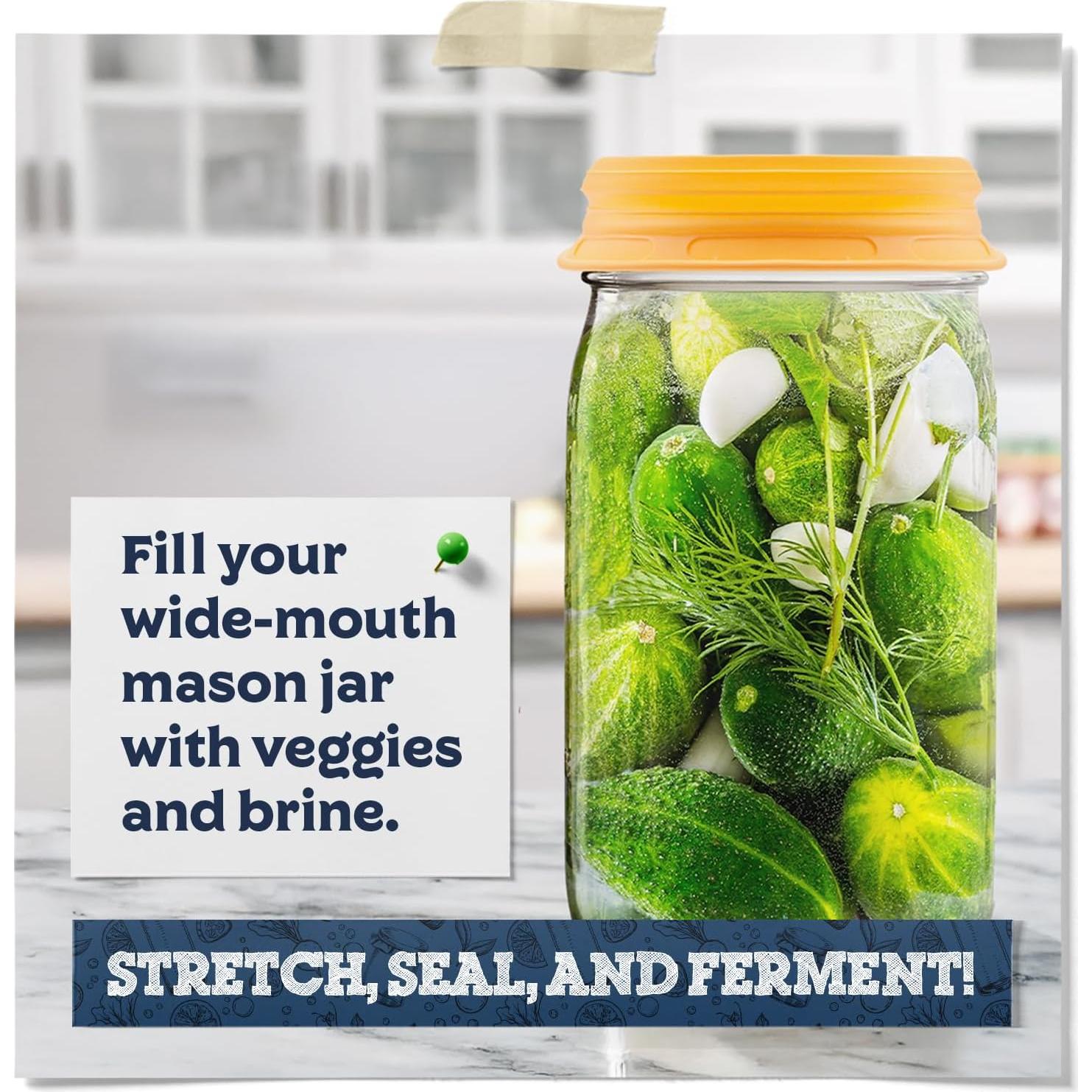 Tapas de Fermentación de Silicona Fermentaholics - 4 Piezas