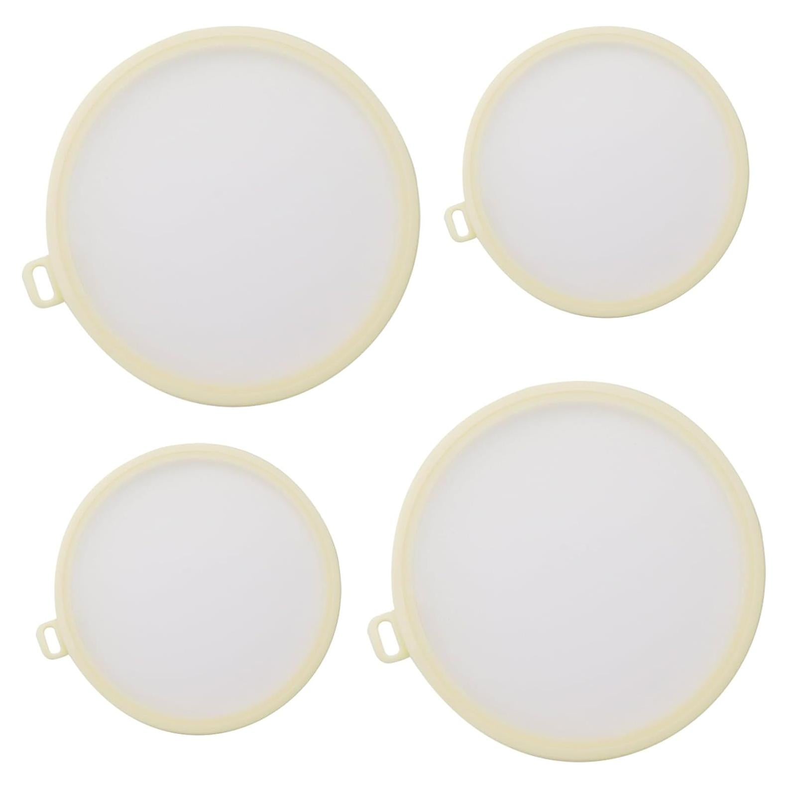 Cubiertas de Silicona para Alimentos Pastlla 4 Pcs 15 y 20 cm