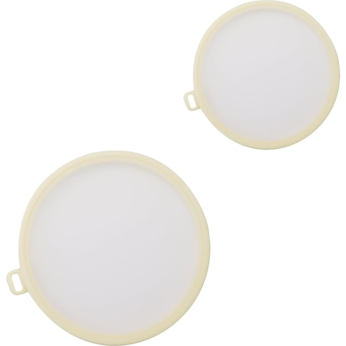 Cubiertas de Silicona para Alimentos Pastlla 4 Pcs 15 y 20 cm