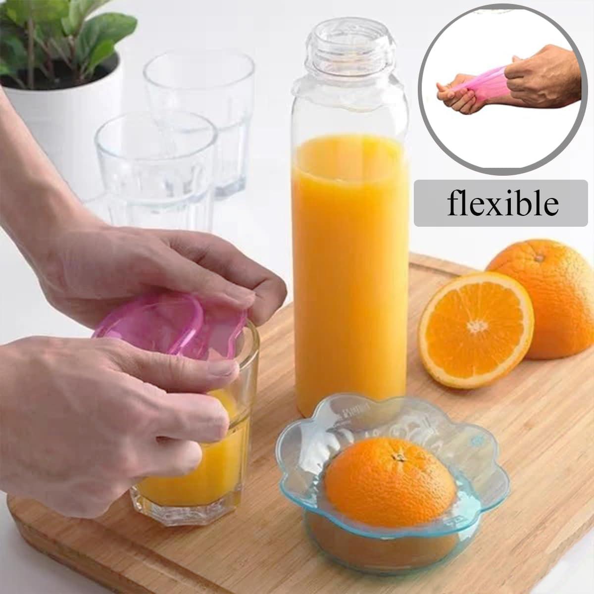 Juego de 3 tapas de silicona LITAITAI para alimentos