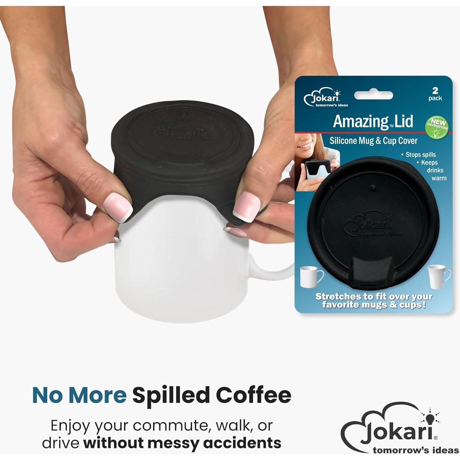 Cubierta de Silicona Jokari para Tazas - 2 Piezas Aislantes