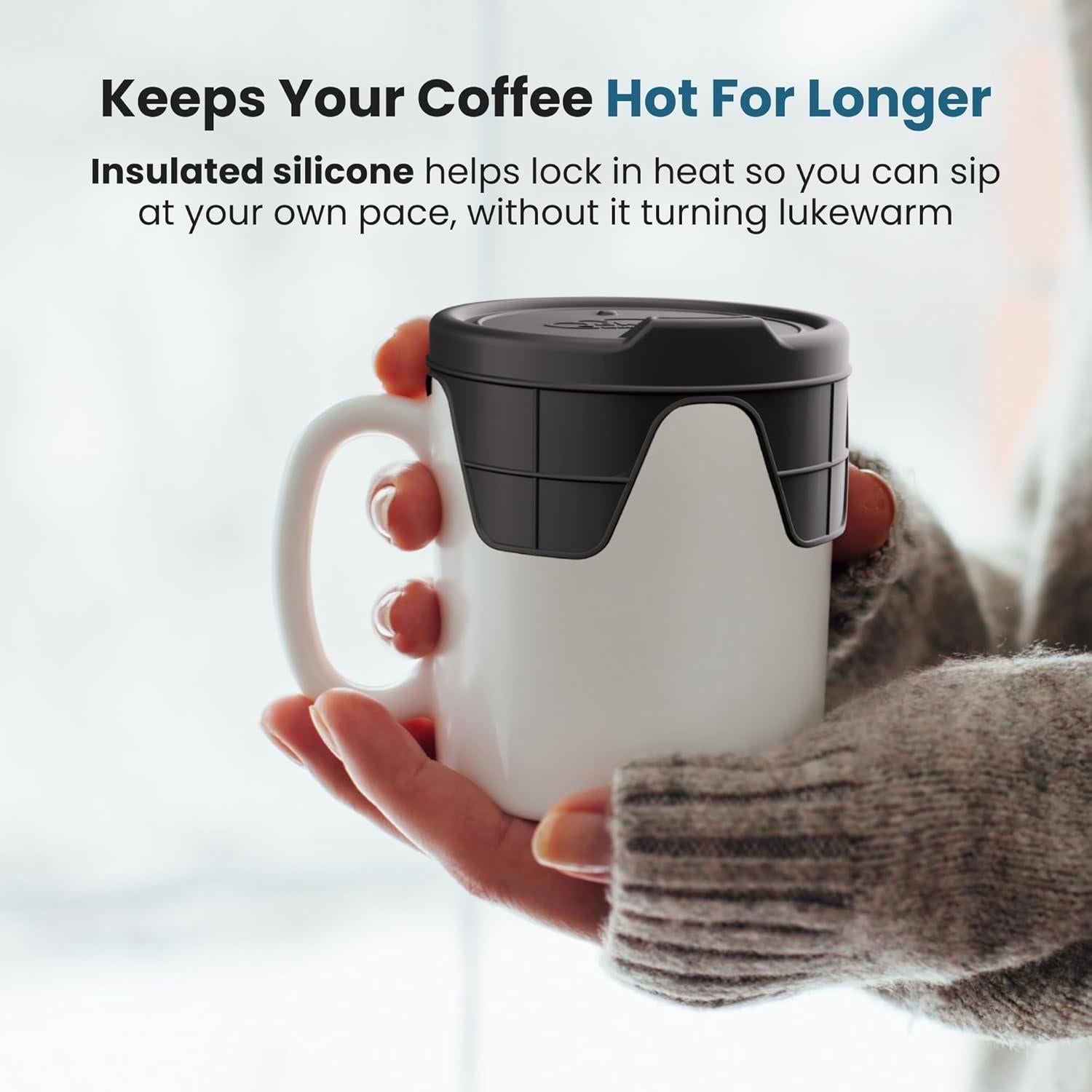 Cubierta de Silicona Jokari para Tazas - 2 Piezas Aislantes