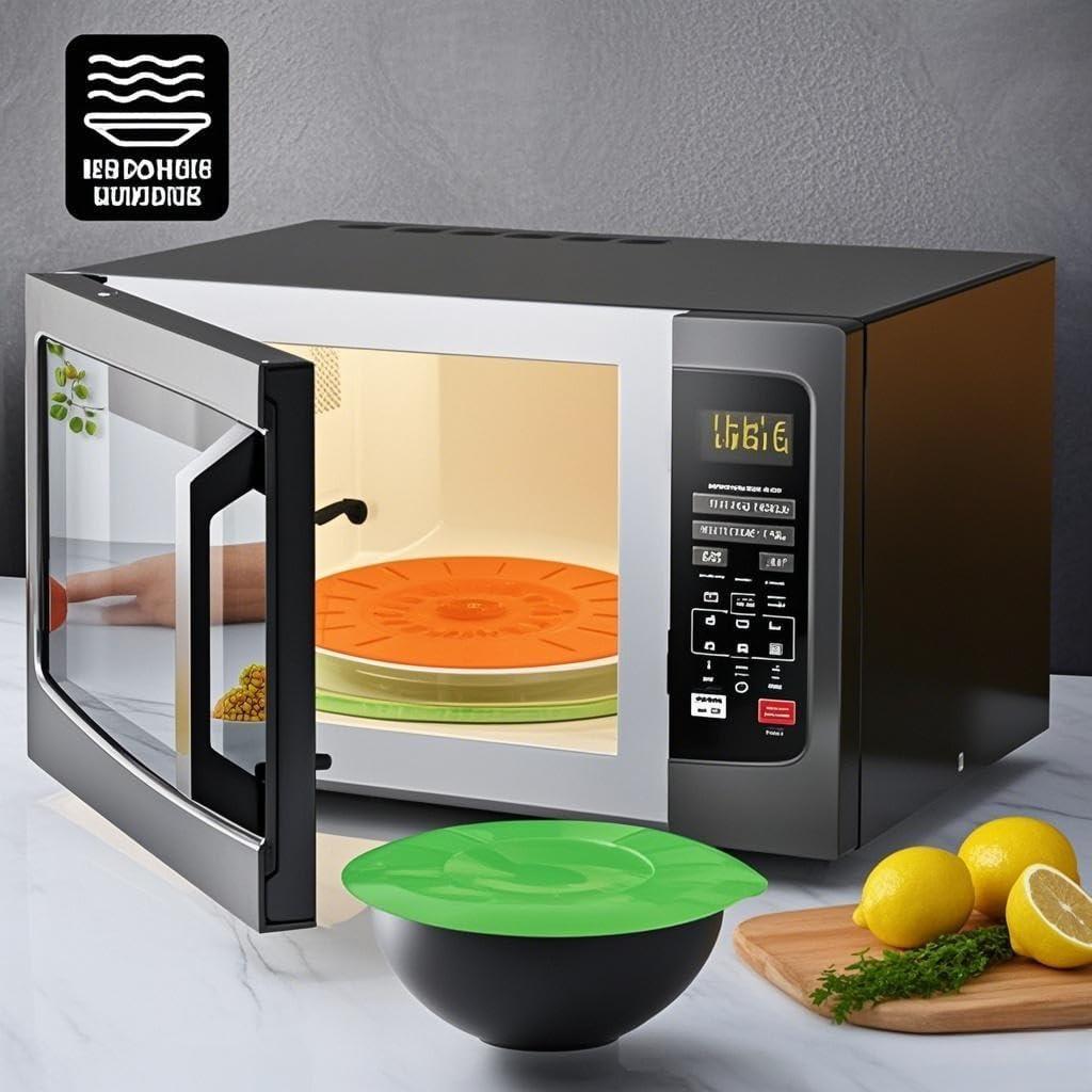 Paquete de 7 Tapas de Silicona Reutilizables Puideon