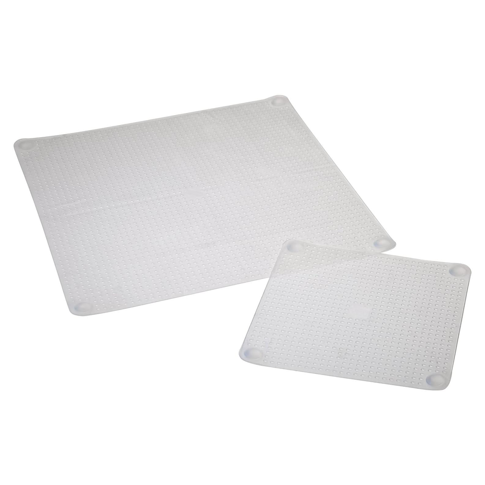 Cubiertas de Tazón de Silicona Norpro, Juego de 2, Transparentes