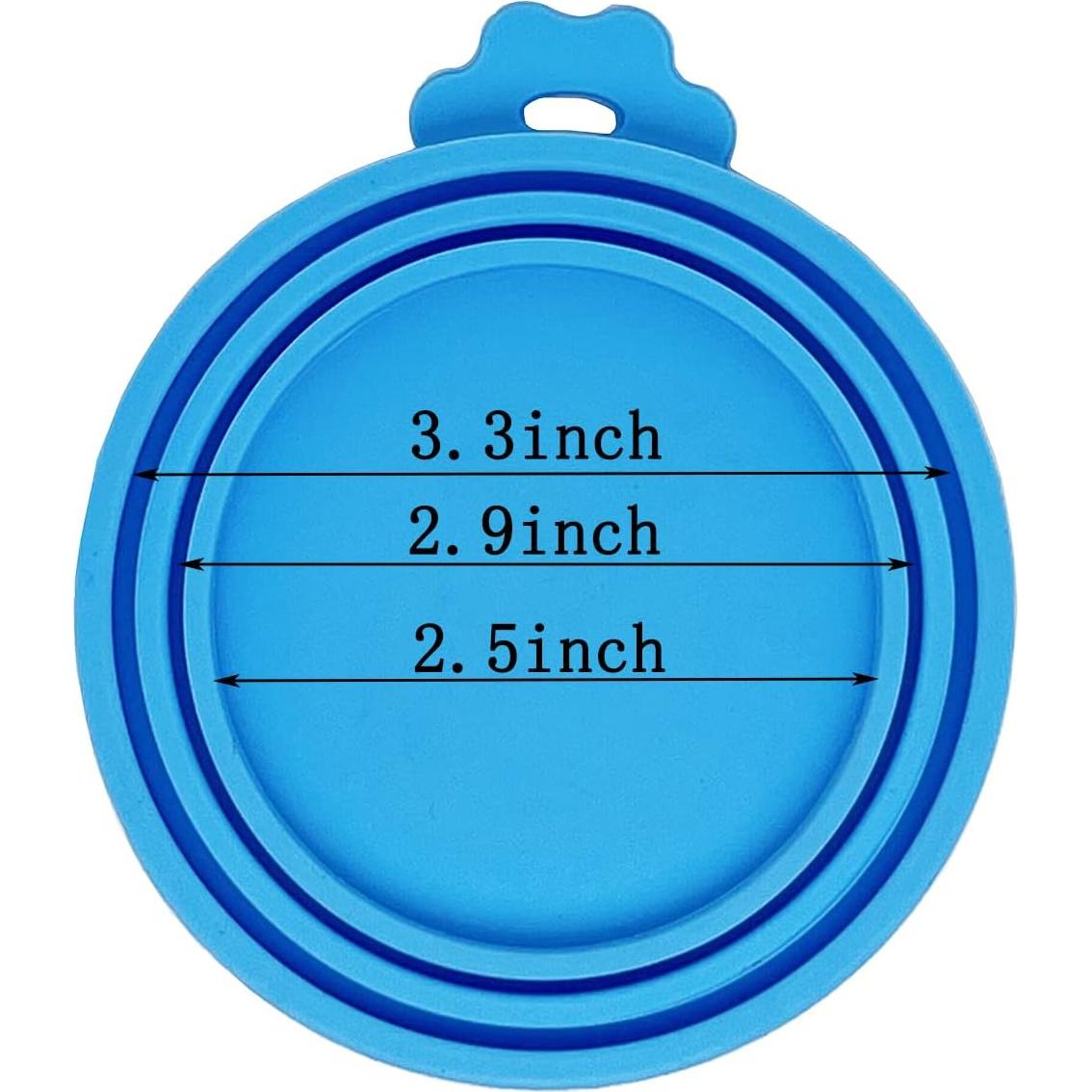 Cubiertas de Latas para Mascotas MYYZMY - 7 Piezas Silicona BPA