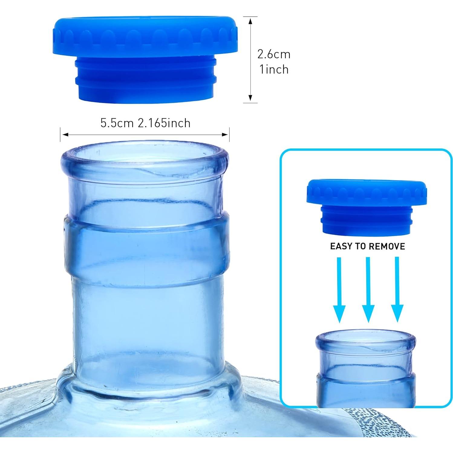 Tapas de Silicona Reutilizables Jell-Cell para Jarras de 19L - Paquete de 4