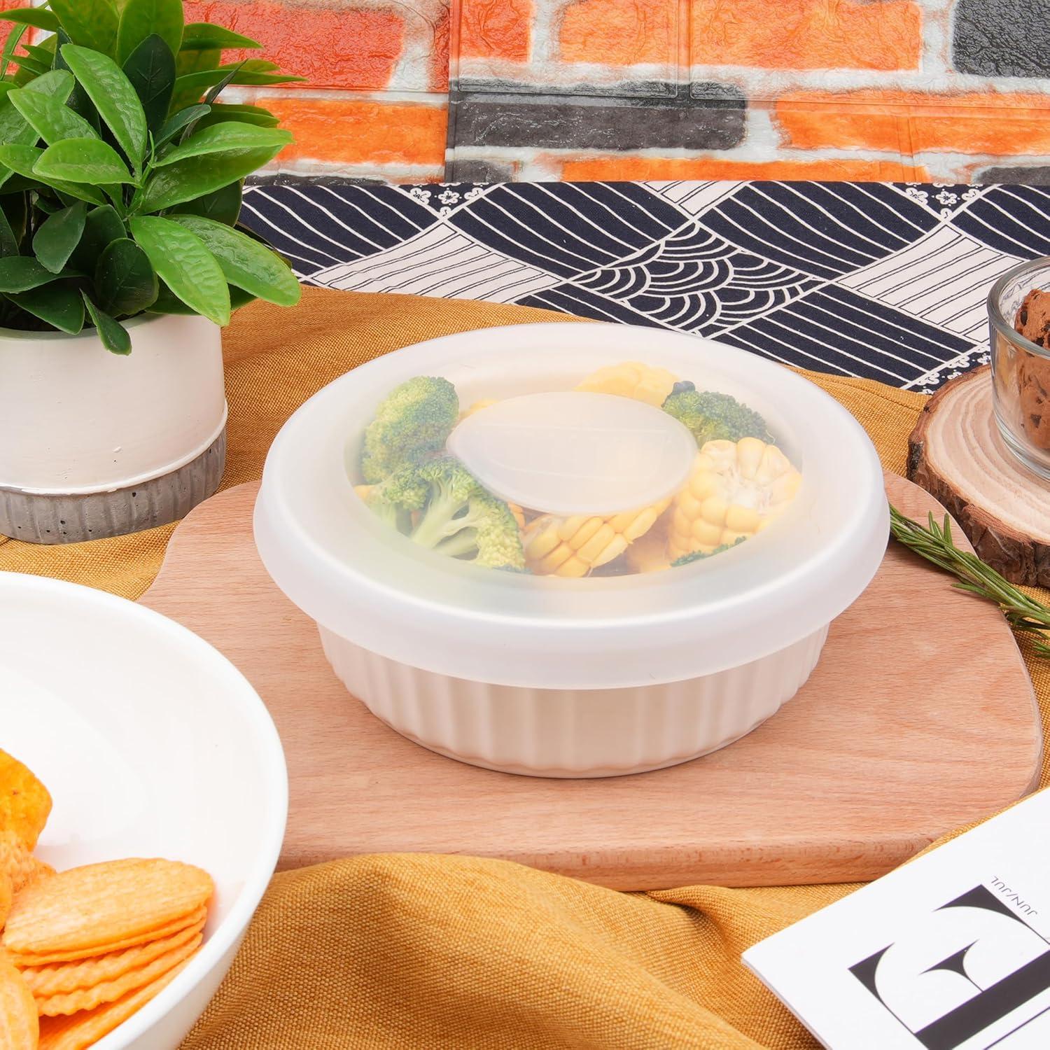 Tapas de Silicona Reutilizables Purekra para Plato Redondo 24 Oz