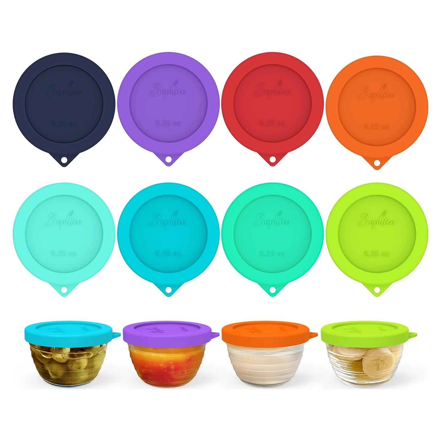 Tapa de Silicona SOPHICO para Cuencos Libbey 6.25 oz - 8 Piezas