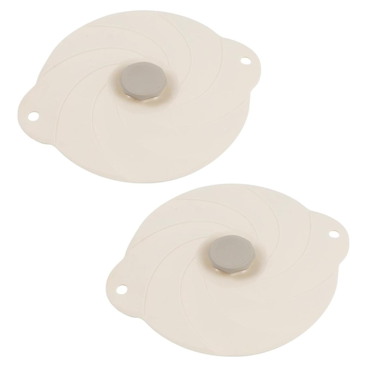 Paquete de 2 tapas de silicona FarBoat 18 cm reutilizables