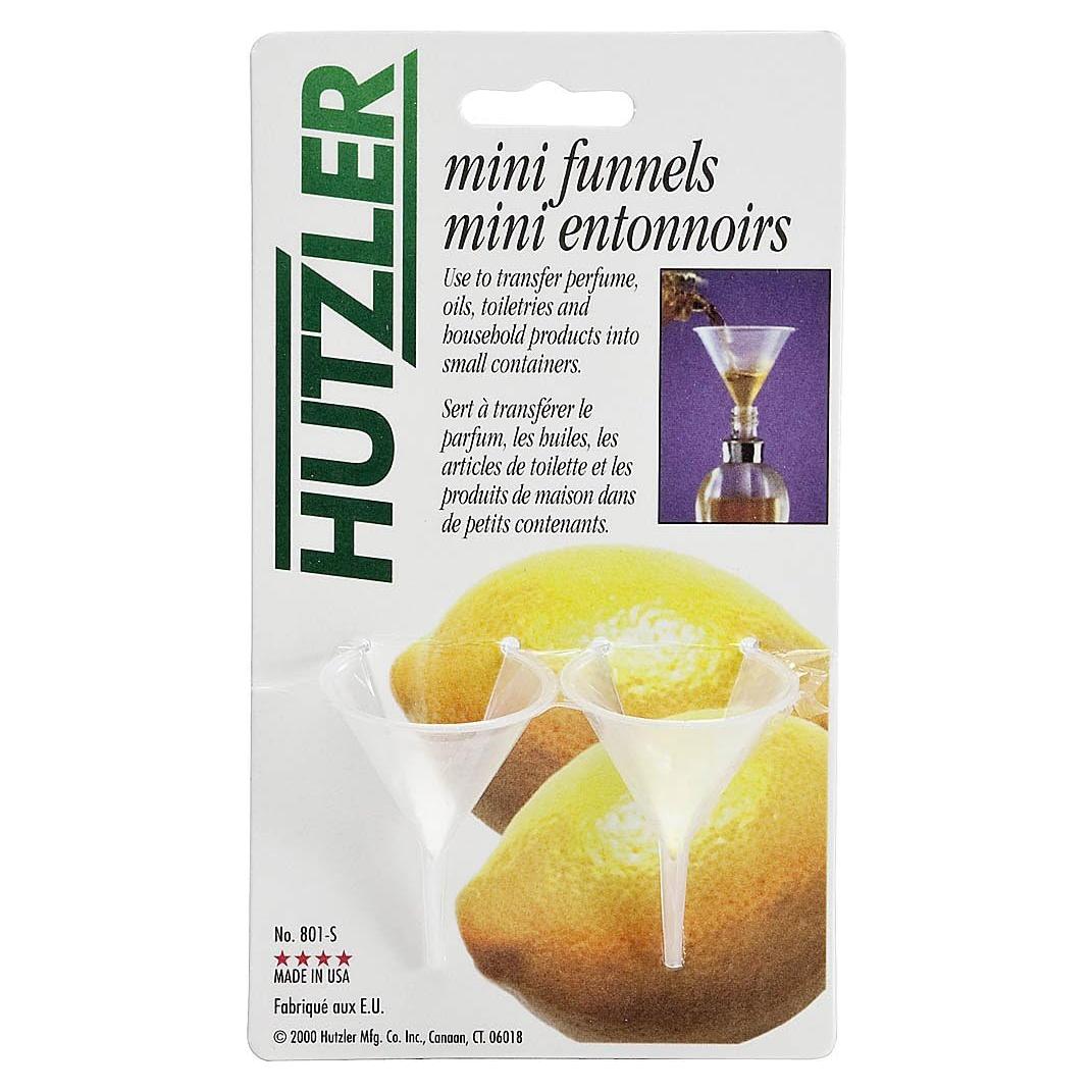 Embudo Mini Hutzler Set de 2 Plástico 60ml Colores Variados