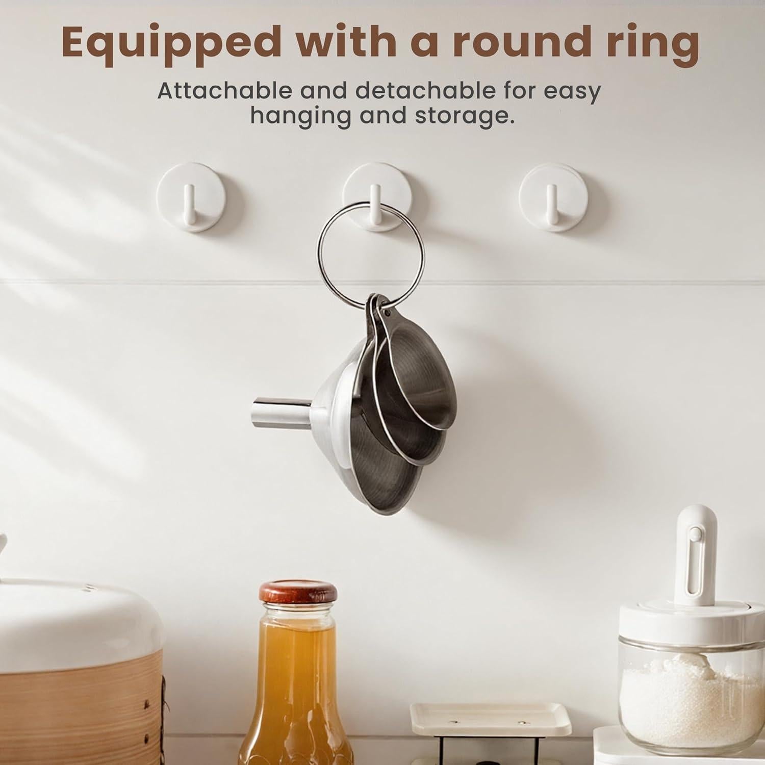 Embudo de Cocina Supercenter Acero Inoxidable Juego de 3