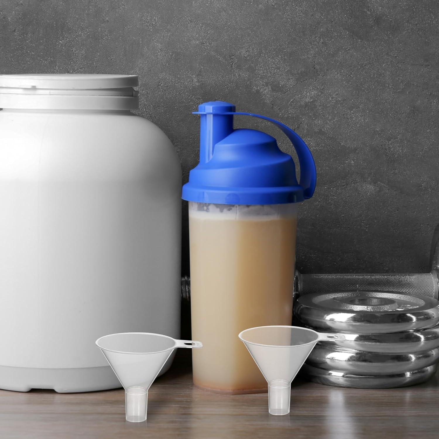 Embudos Pequeños 4 Pcs 6.5cm Plástico para Cocina y Laboratorio