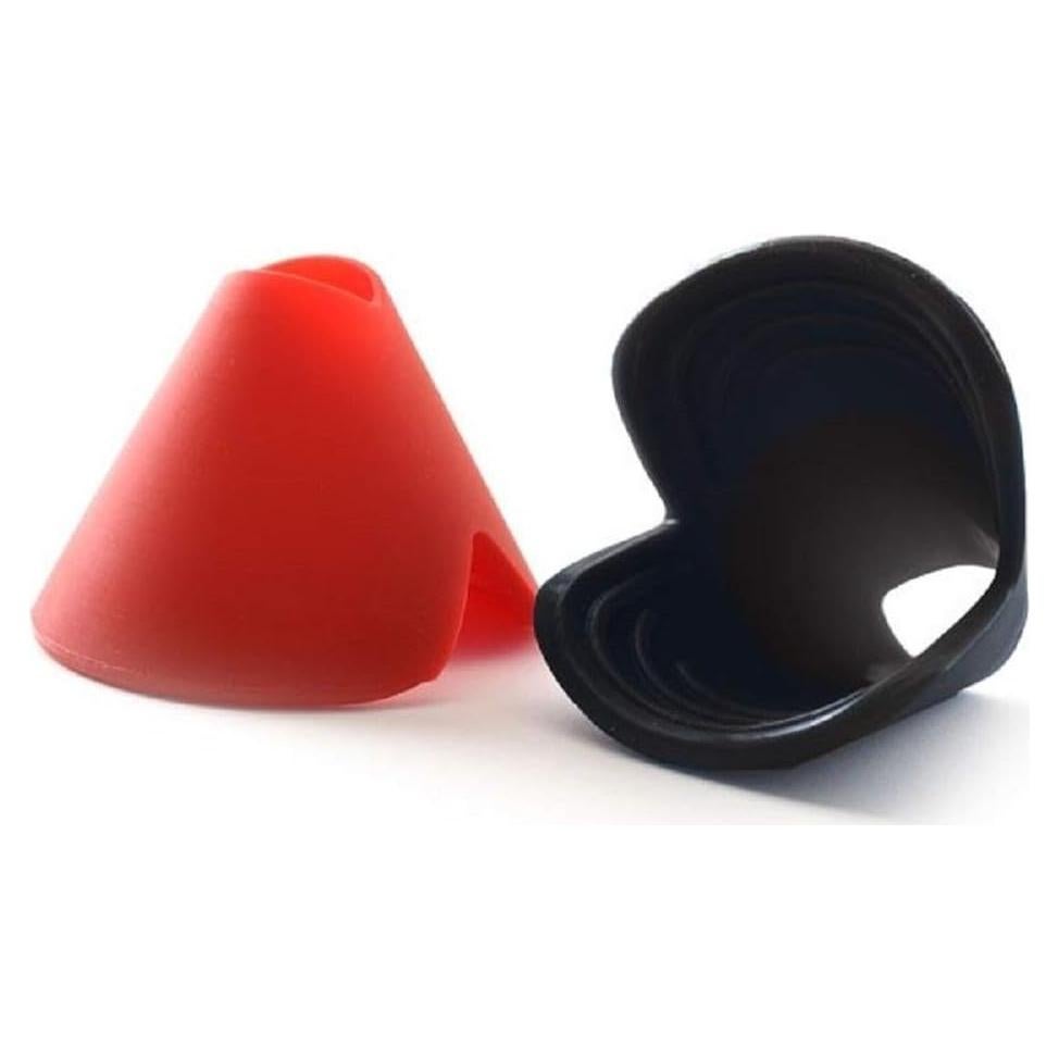 Norpro Set 3 en 1 Agarraderas de Silicona - Abrebotellas y Mini Embudo