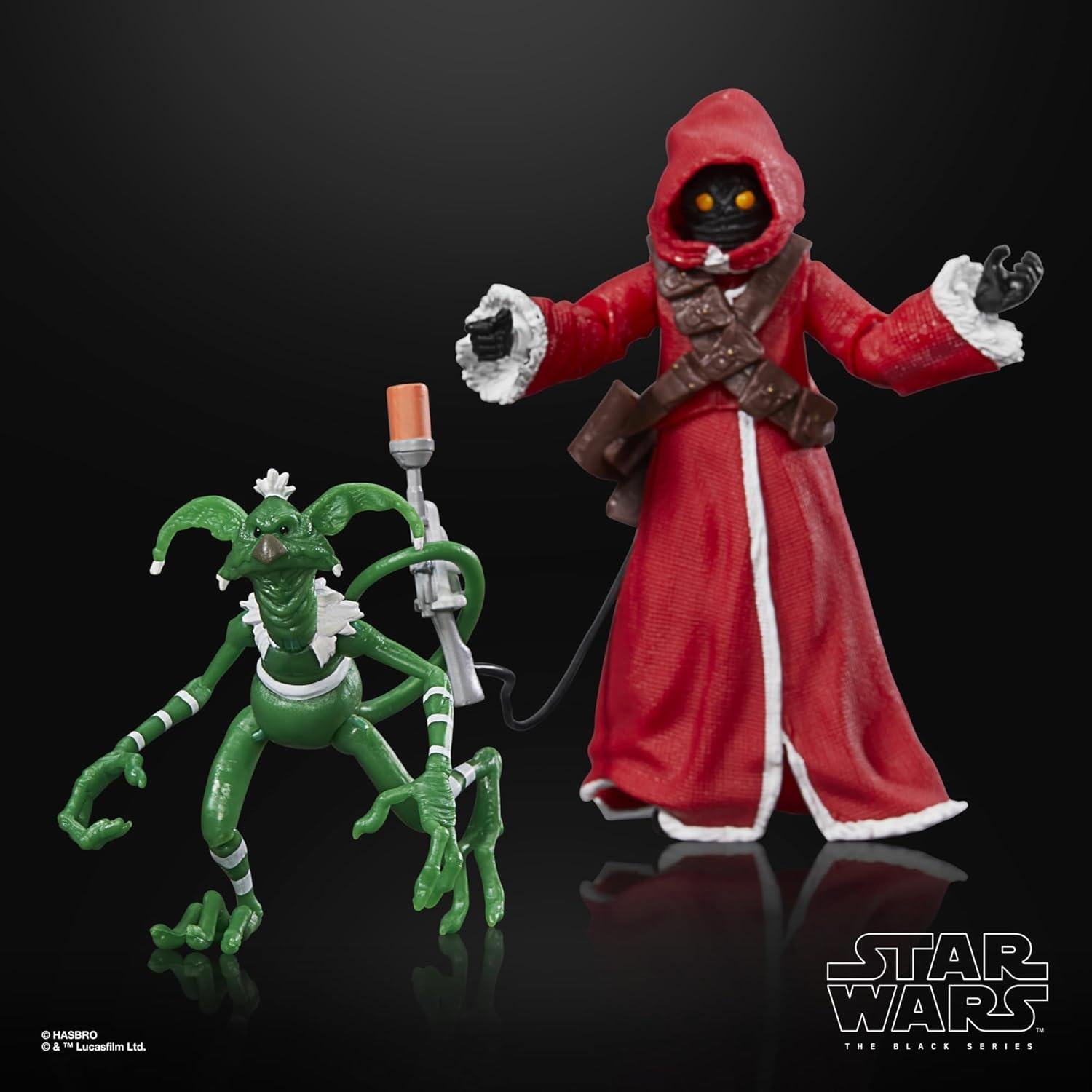 Figuras de Acción Star Wars Hasbro Jawa y Salacious B. Crumb