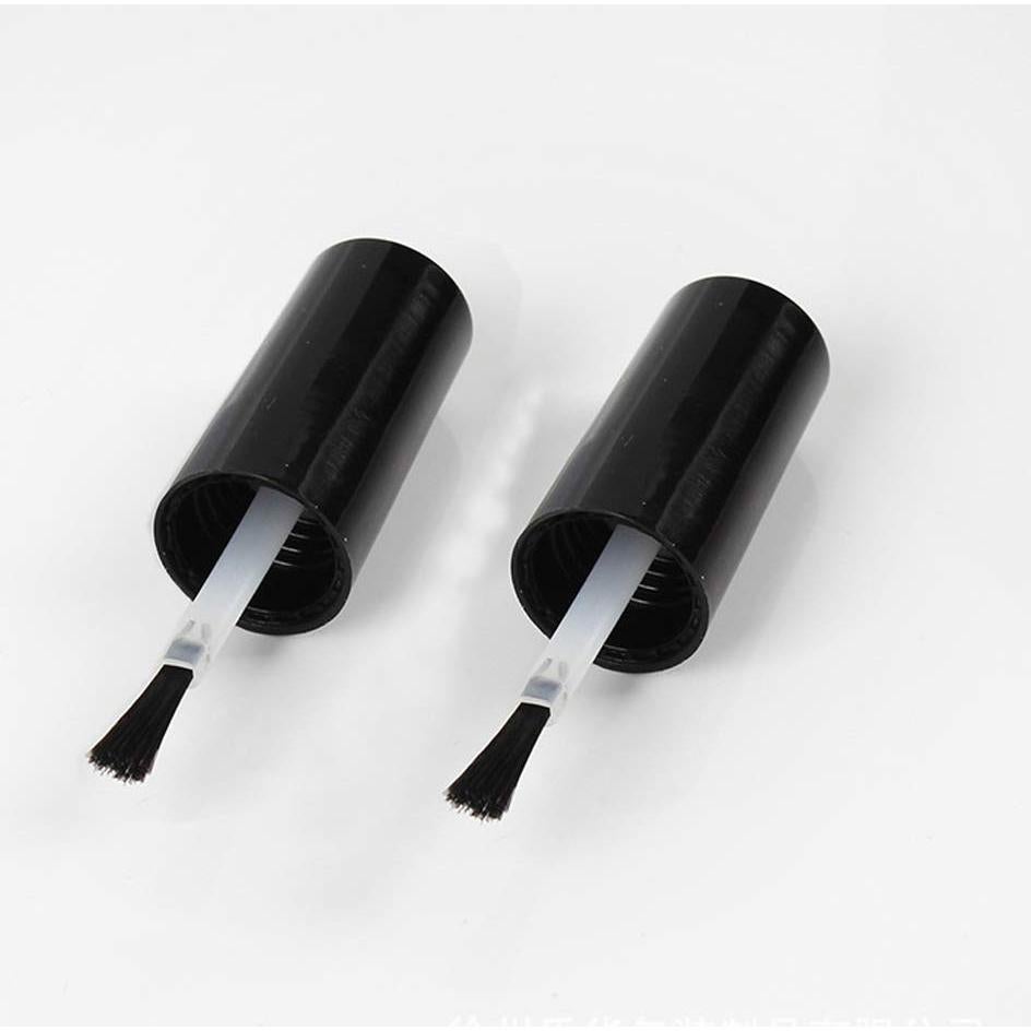 6 Botellas Vacías de Esmalte de Uñas 15ml Vidrio Marrón con Tapa