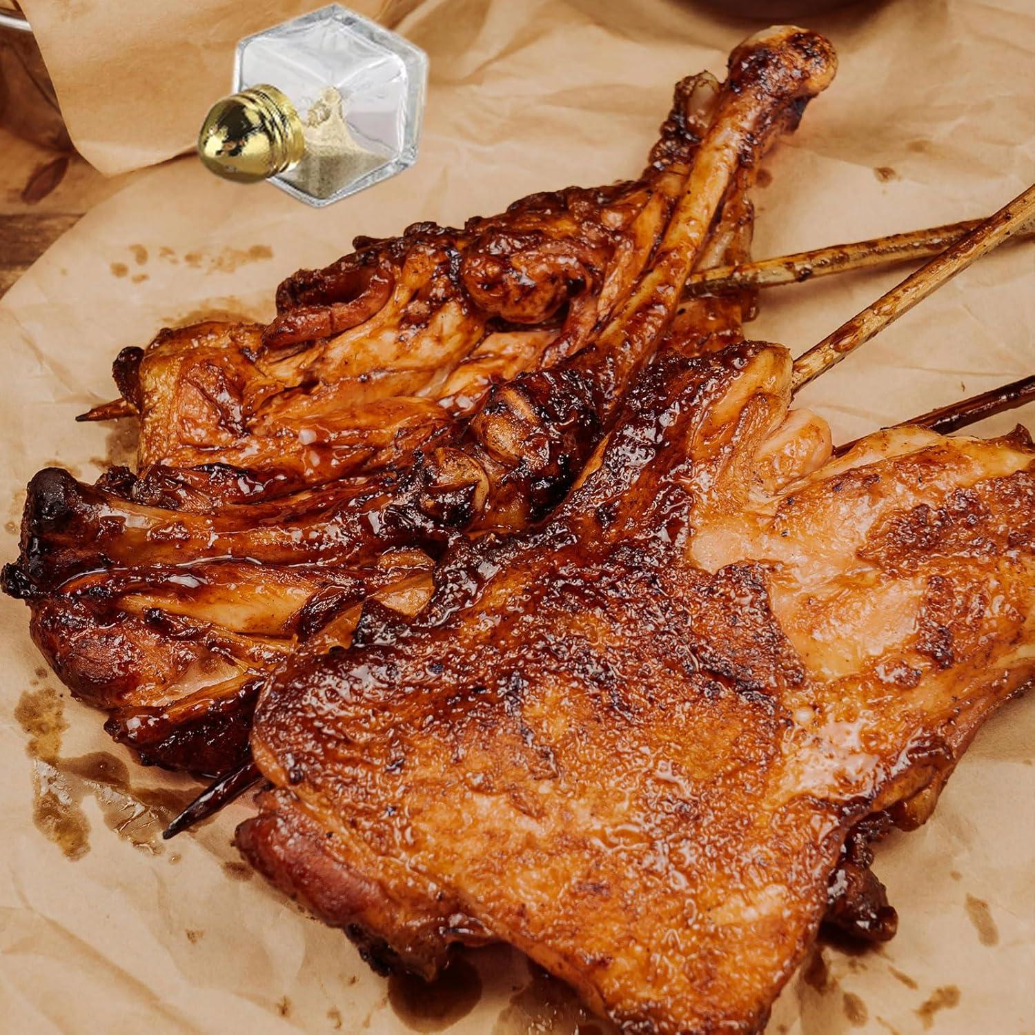 Paquete de 24 Saleros y Pimenteros de Vidrio KIUSOWAYD 14.2 g