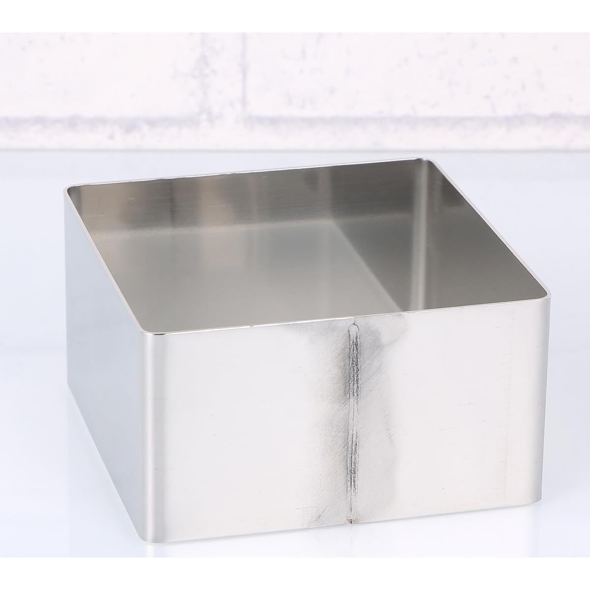 Cortador de Galletas y Anillo de Mousse Acero Inoxidable 9.29cm