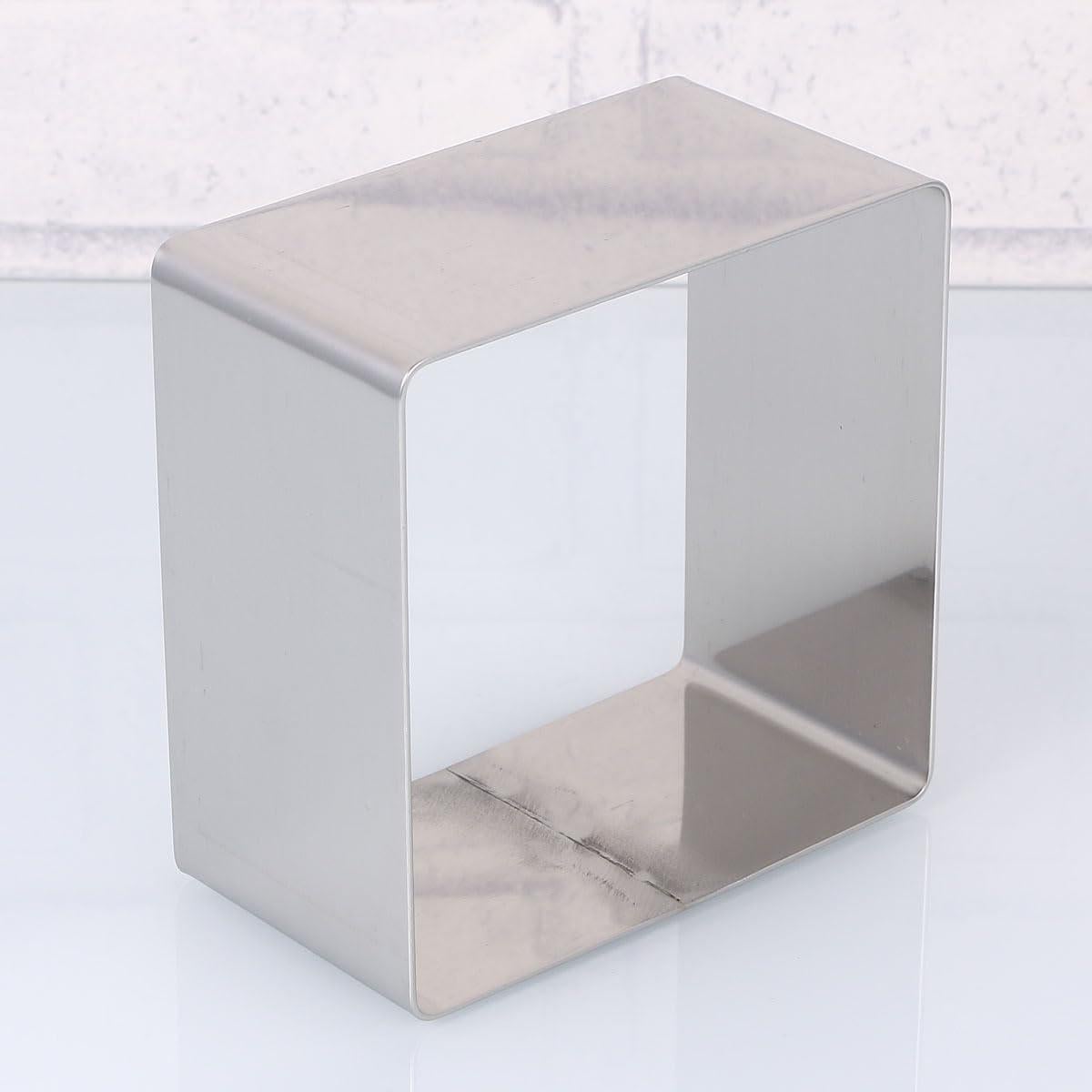 Cortador de Galletas y Anillo de Mousse Acero Inoxidable 9.29cm