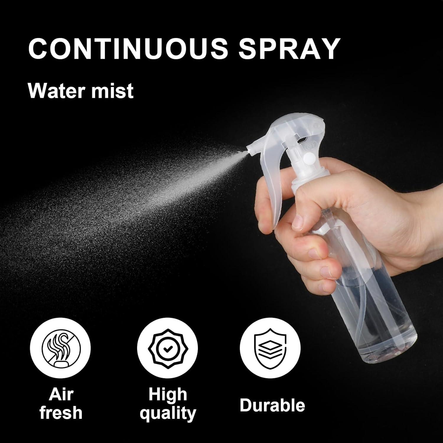 KALIONE 2 Botellas de Spray 100ml Recargables a Prueba de Fugas