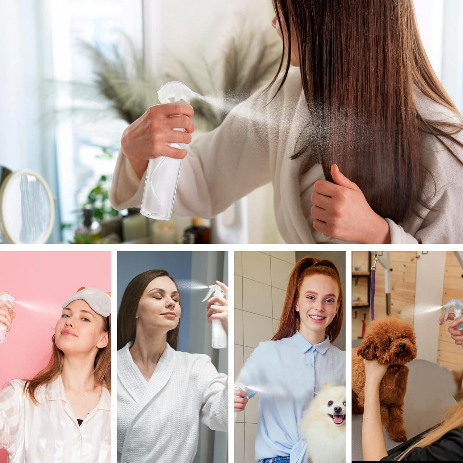 KALIONE 2 Botellas de Spray 100ml Recargables a Prueba de Fugas