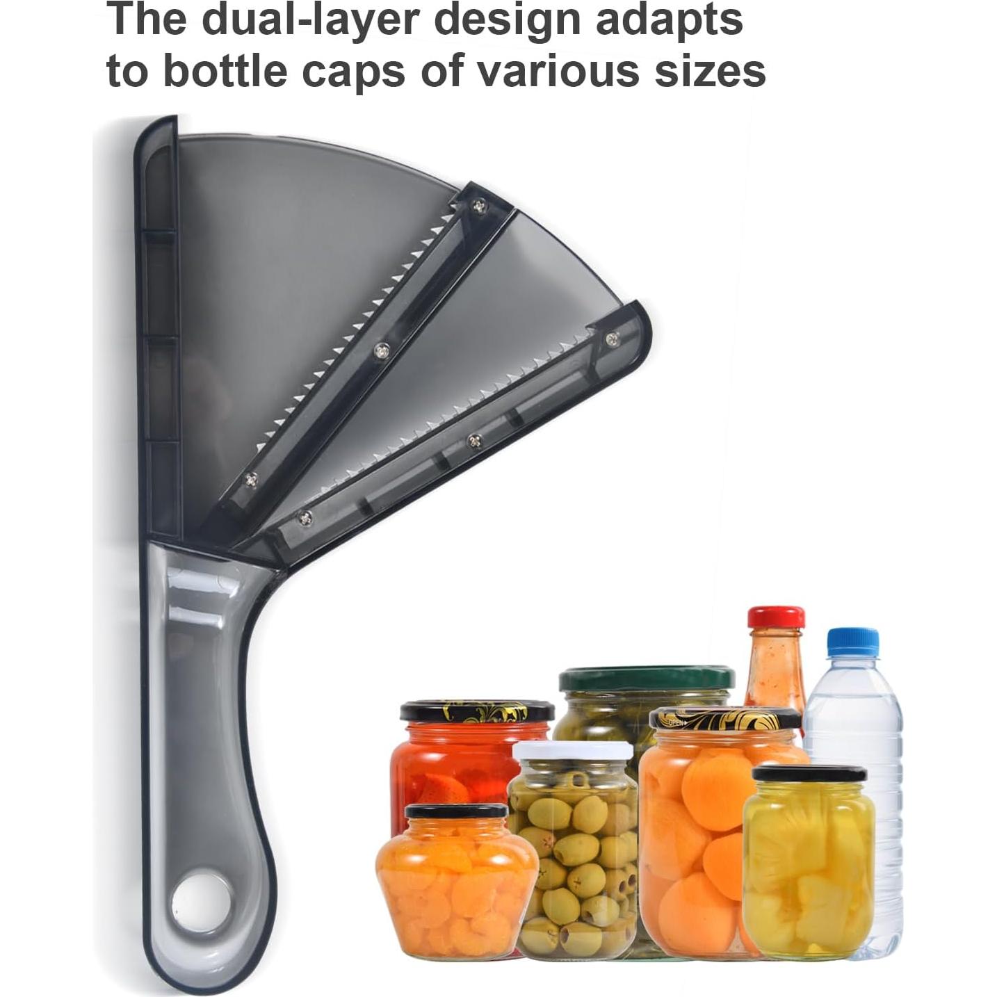 Abrebotellas Multifuncional ARIOTSY para Manos Débiles 21.84x12.7cm