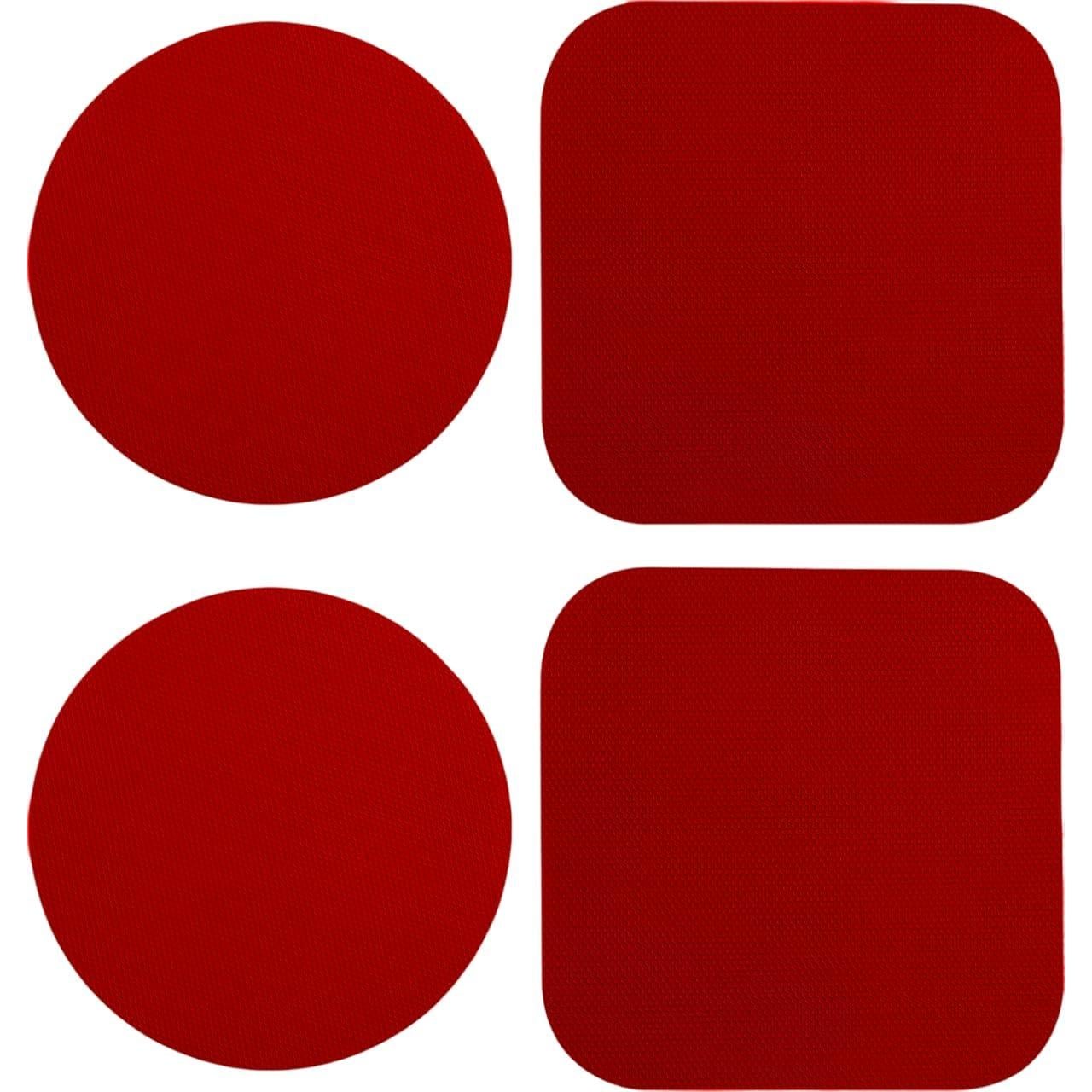 Juego de Abridores de Tarros Bexter 4 Piezas Silicona Roja