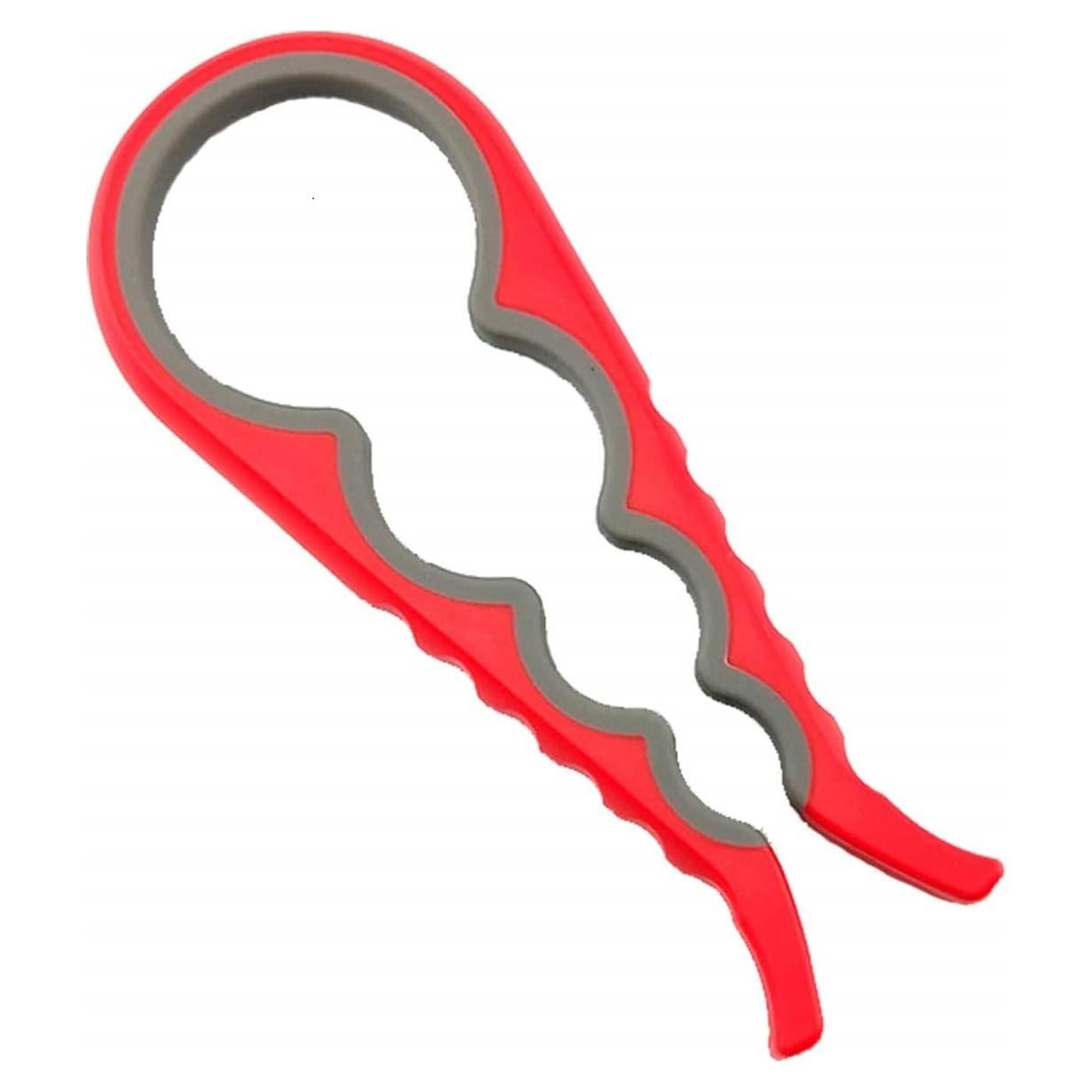 Abre Frascos Ergonómico Snow Abonci Rojo para Manos Débiles