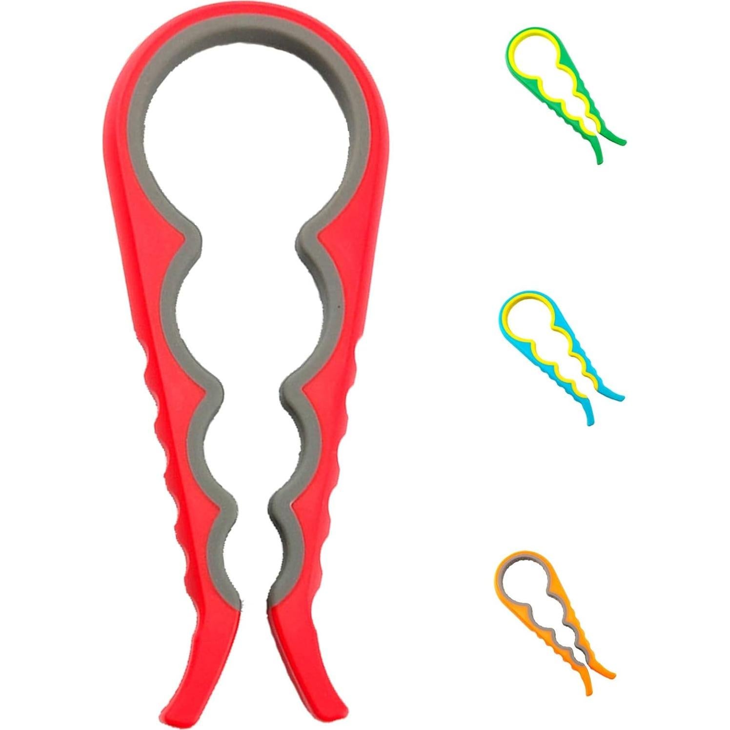 Abre Frascos Ergonómico Snow Abonci Rojo para Manos Débiles