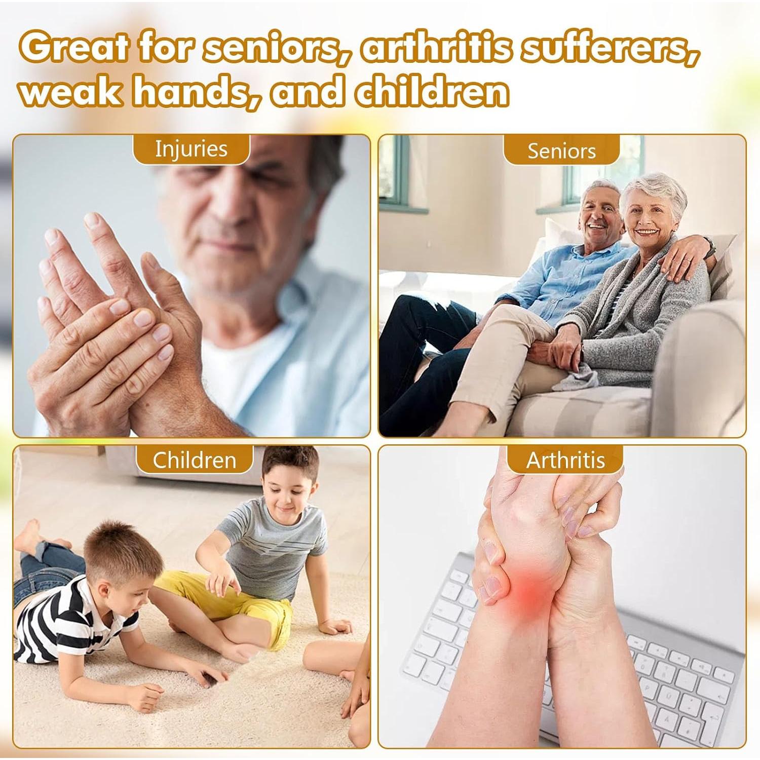 Abridor de Tarros Multifuncional JTENGYAO para Personas Mayores