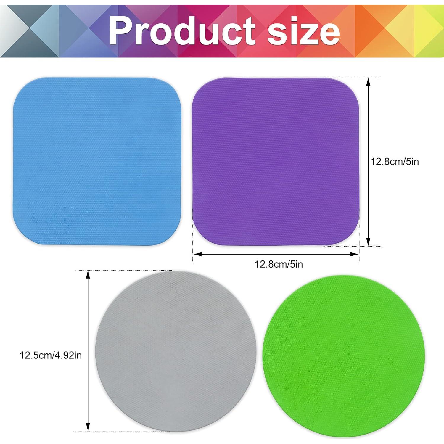 Juego de Abridores de Tarros de Goma Tuojecuk - 4 Piezas