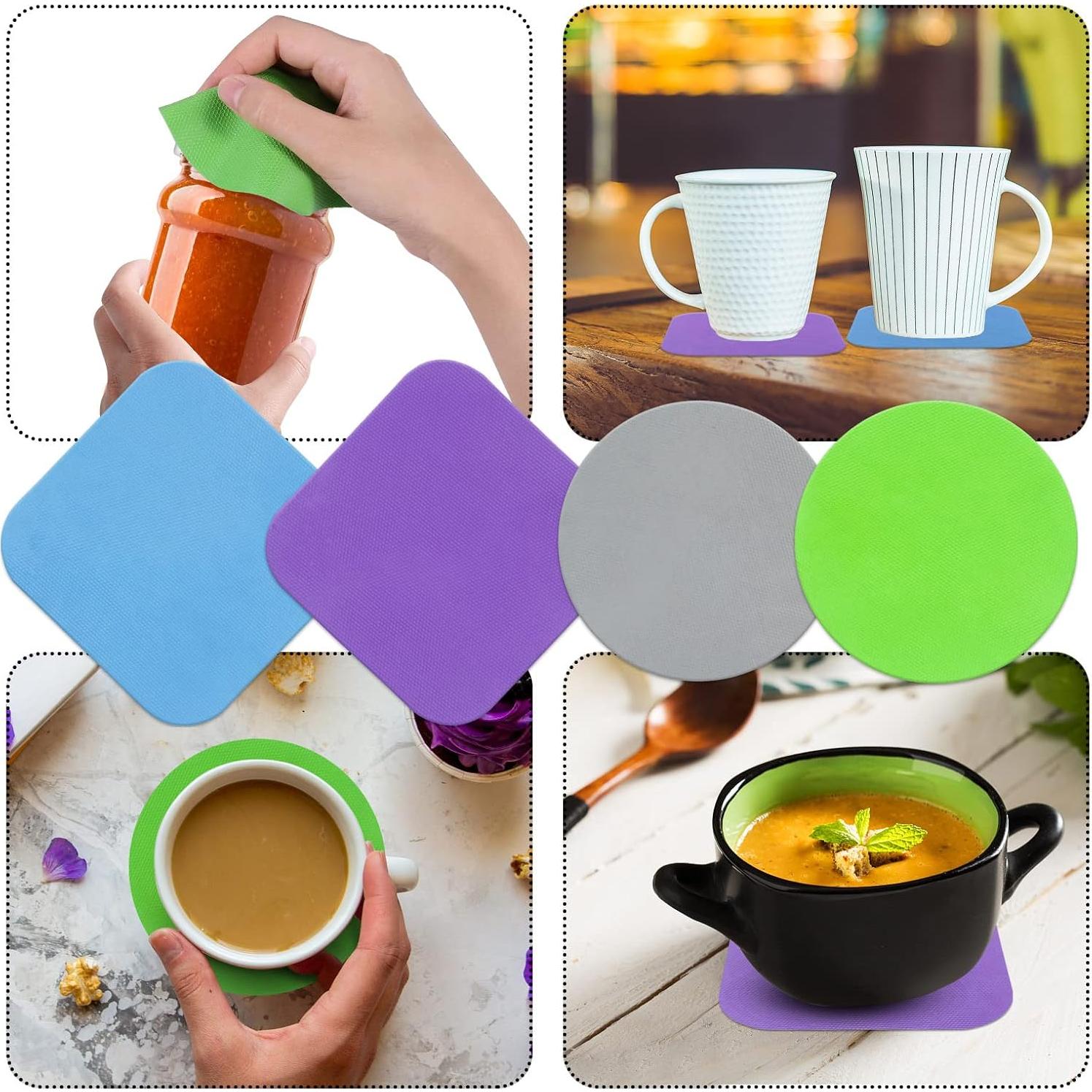 Juego de Abridores de Tarros de Goma Tuojecuk - 4 Piezas