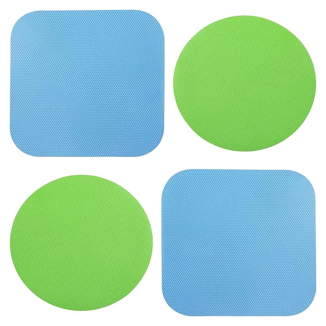 4 Piezas Abrebotellas de Goma Antideslizantes QPINGH