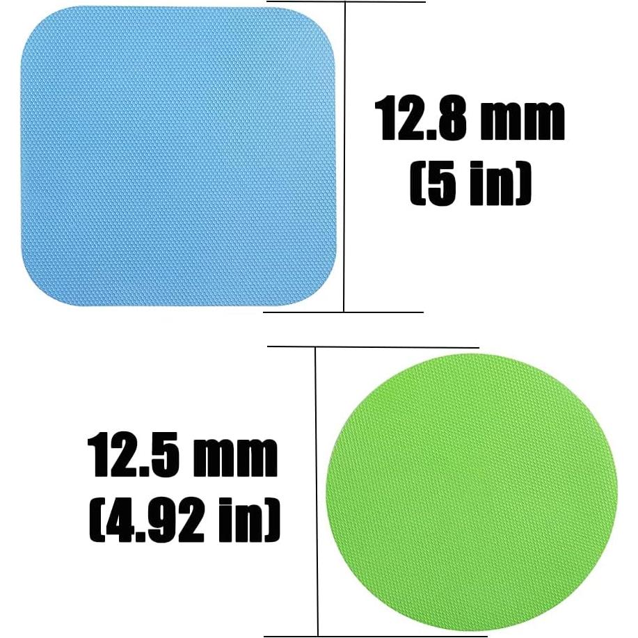4 Piezas Abrebotellas de Goma Antideslizantes QPINGH