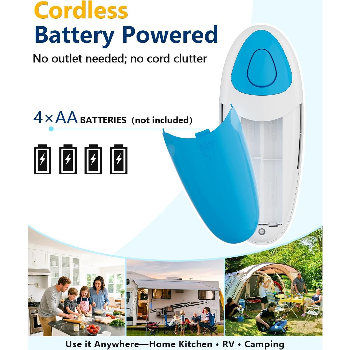 Abrelatas Eléctrico Automático Befumly 91001 Inalámbrico